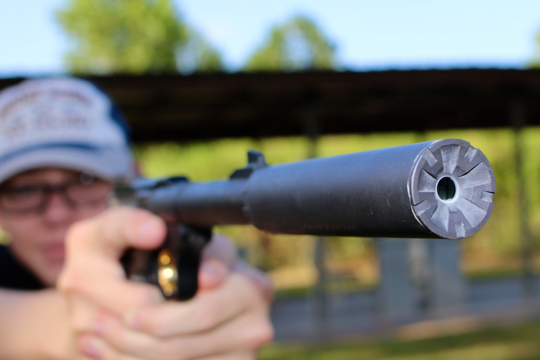 Teaching kids how to shoot is much easier, and more likely to be well received, if you use a suppressor.
