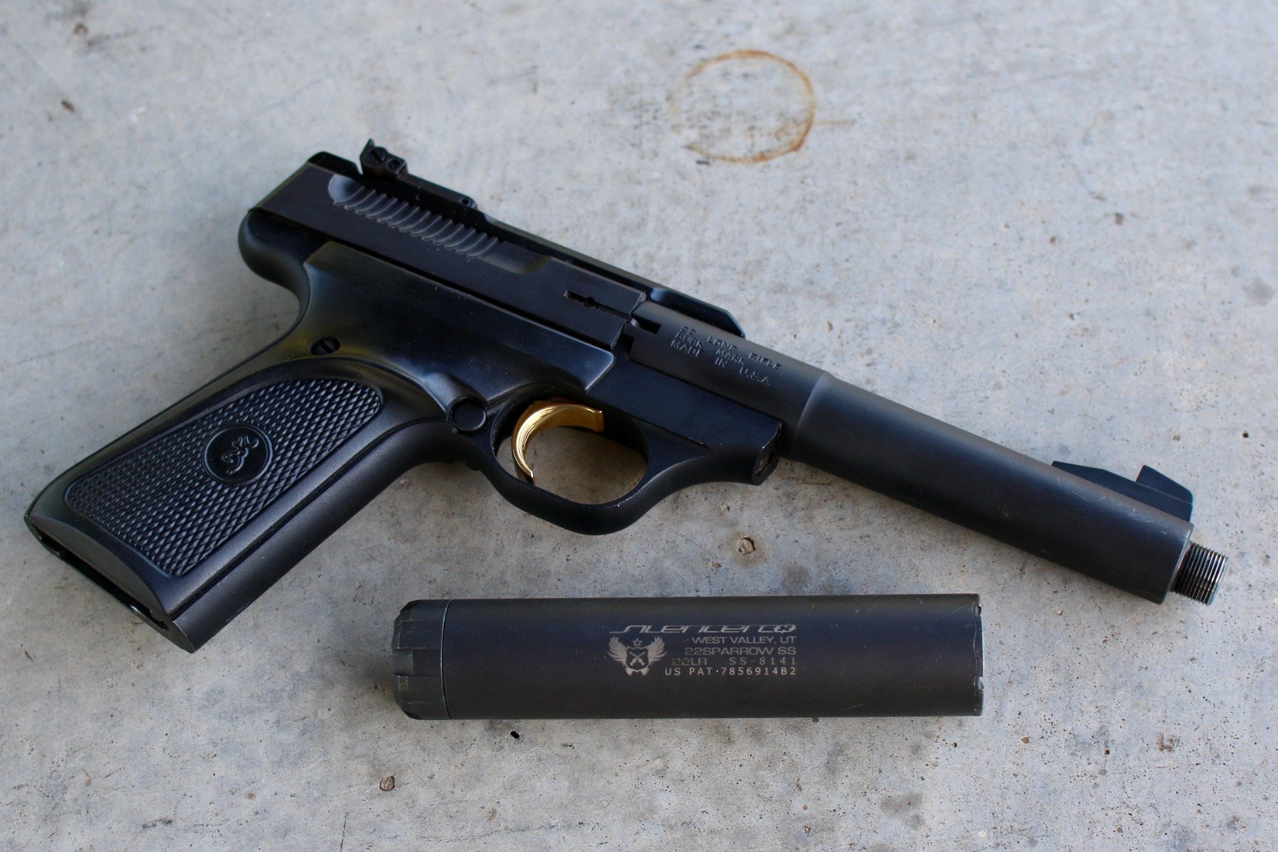 Is the Sparrow 22 the best rimfire suppressor available? If not it's right there at the top. 