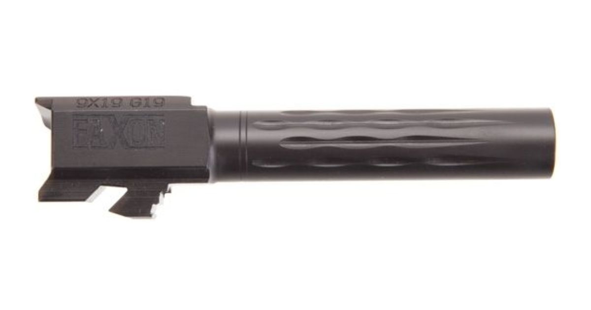 Faxon Firearms Flamed Barrel For Glock 19 - Nitride