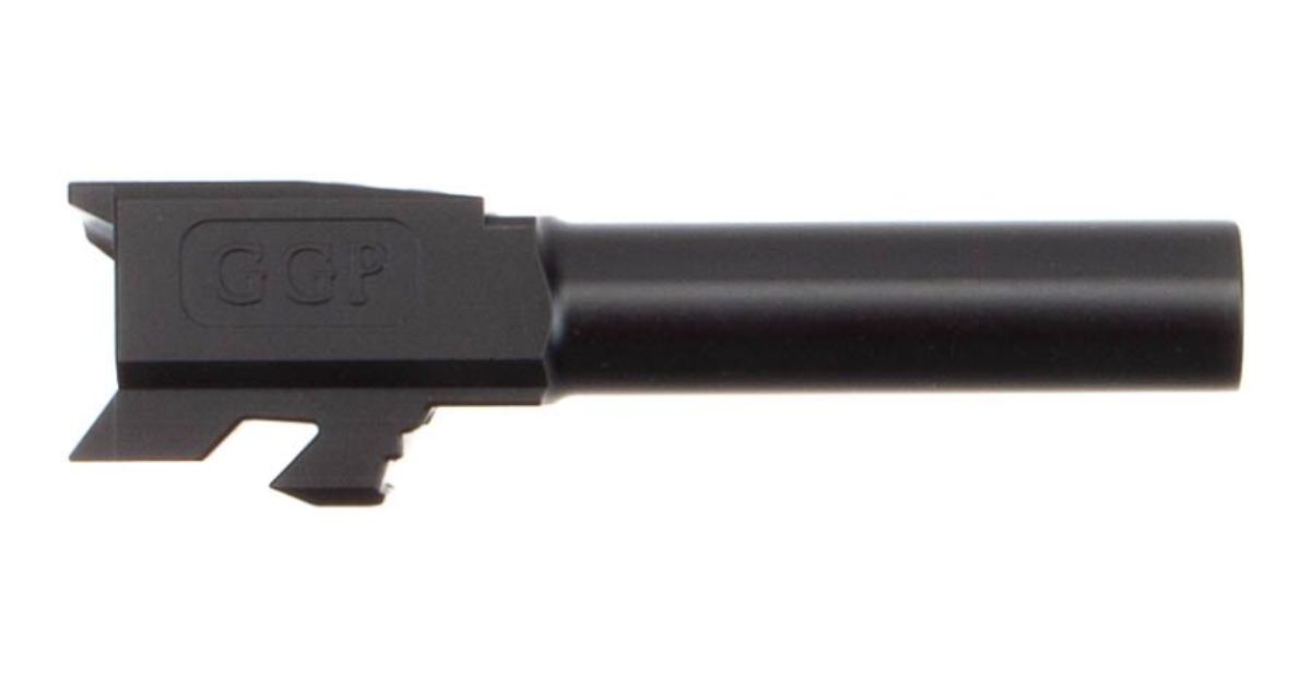 Grey Ghost Precision Match Grade Non-Threaded Barrel For Glock 43 - Nitride