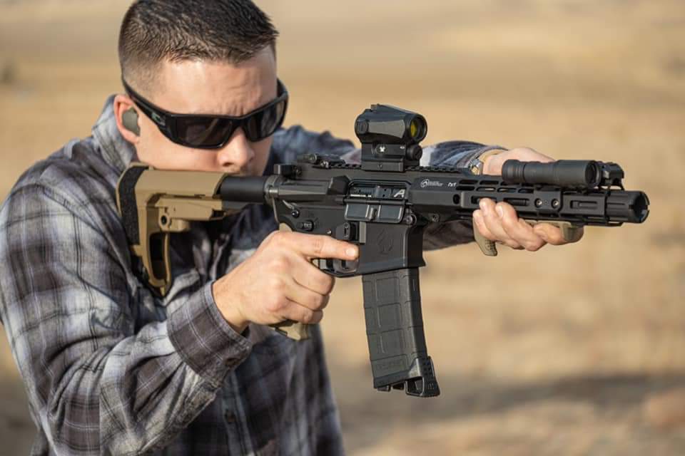 AR Pistol Shooter  on Range 1